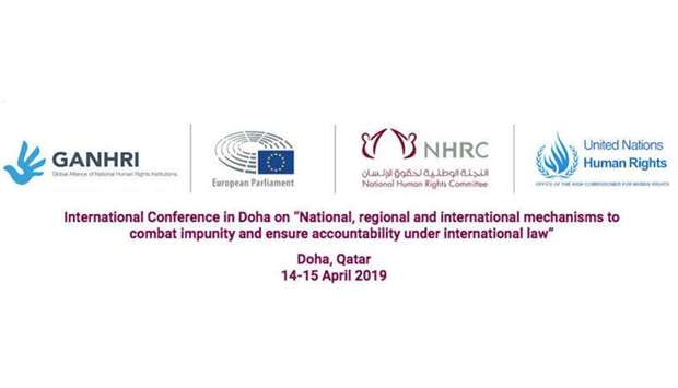 Doha meet on combating impunity begins on Sundayrn