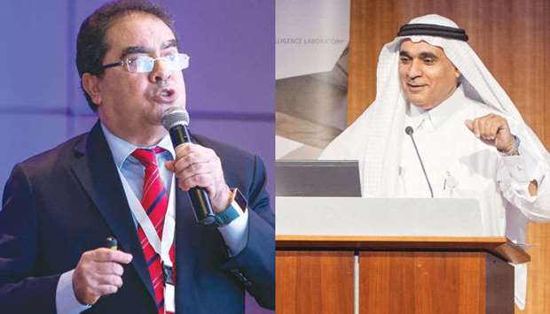 Dr Mounir Hamdi and Dr Ahmed Elmagarmid