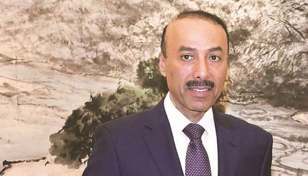 Ambassador of Qatar to China Dr Sultan bin Salmeen al-Mansouri.