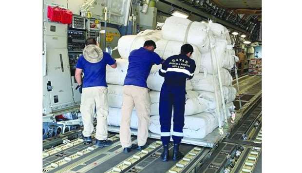 The Qatar Fund for Development (QFFD), in co-ordination with the Standing Committee for Rescue, Relief and Humanitarian Assistance, has sent a relief aircraft to the affected areas in Mozambique.