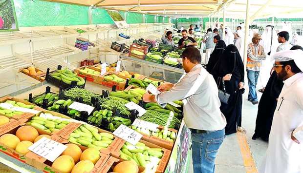 The proposed yard for local agricultural products at the Doha Central Market will be the sixth such facility across Qatar.