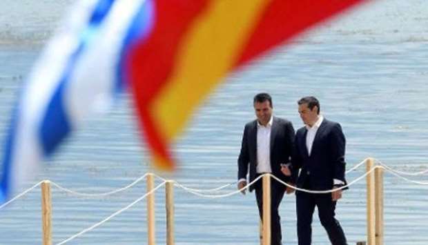 Greek PM visits North Macedonia
