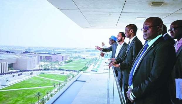 QF hosts Gambian delegation at Education Cityrnrn