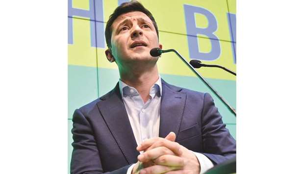 Zelenskiy: Iu2019m not yet officially the president, but as a citizen of Ukraine, I can say to all countries in the post-Soviet Union look at us. Anything is possible!