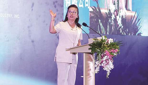 House Speaker Gloria Macapagal Arroyo.