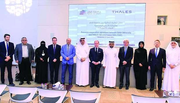 Thales and QU in partnership