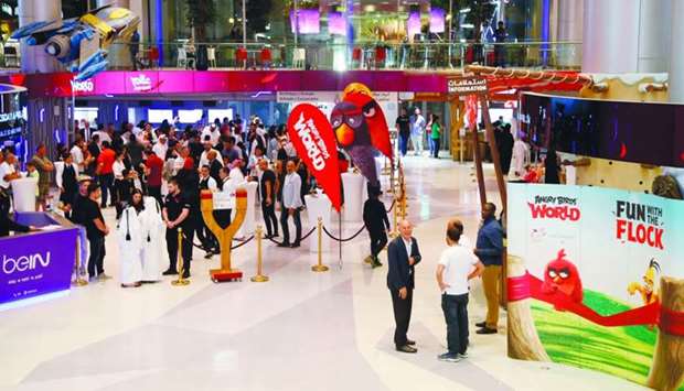 A view of Angry Birds World at Doha Festival City. PICTURES: Jayaram and supplied