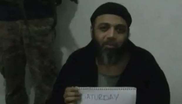 In the video clip of around 30 seconds Mohamed is seen speaking in front of an armed man on April 13.