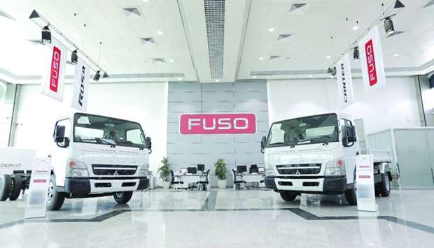 The Mitsubishi Fuso Canter.