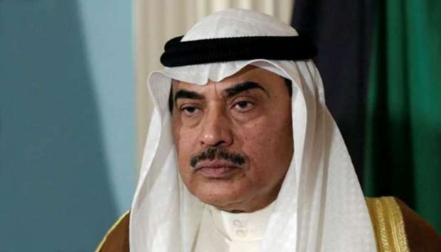 Kuwait's Deputy Prime Minister and Minister for Foreign Affairs Sheikh Sabah Khaled Al-Hamad Al-Sabah