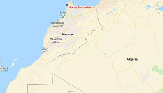 The accident happened when a truck collided with a car carrying farm workers near the coastal town of Moulay Bousselham.