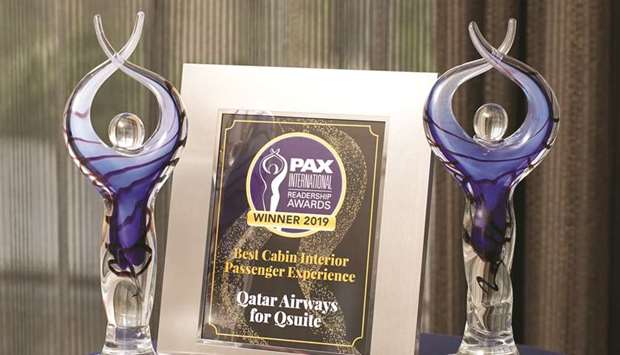 Qatar Airways has been given the u2018PAX International Readershipu2019 award for u2018Best Cabin Interior Passenger Experienceu2019 on top of other honours. PICTURE: www.patrick-lux.de