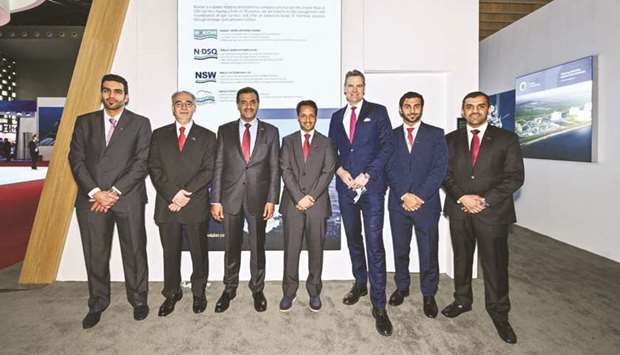 Nakilat participants at the LNG2019 Conference and Exhibition in Shanghai.