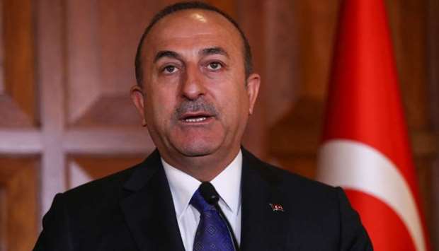 ,West Bank is Palestinian territory occupied by Israel in violation of int'l law,, Foreign Minister Mevlut Cavusoglu said.
