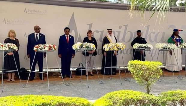 Qatar takes part in Rwanda genocide commemorationrnrn