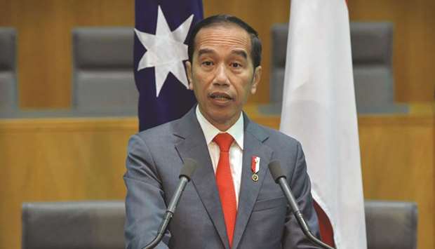 Widodo: The stimulus package includes a 3-percentage-point reduction in the corporate tax rate to 22%.