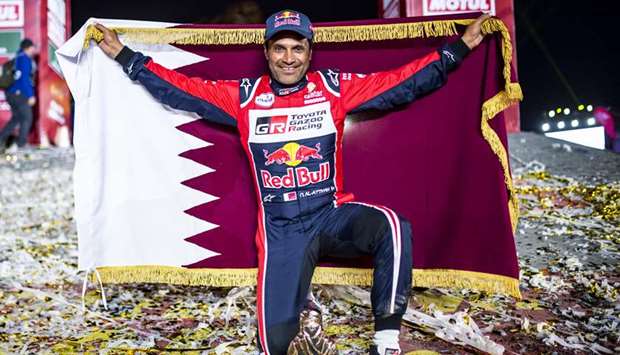 Qataru2019s three-time Dakar champion Nasser Saleh al-Attiyah says it is important for all Qataris and residents of Qatar to abide by the recommendations from the government to stay home and stay safe in the time being.