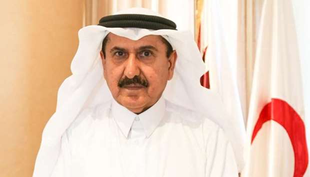 QRCS secretary general Ali bin Hassan al-Hammadi