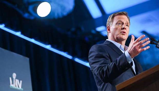 File photo of NFL Commissioner Roger Goodell. (TNS)