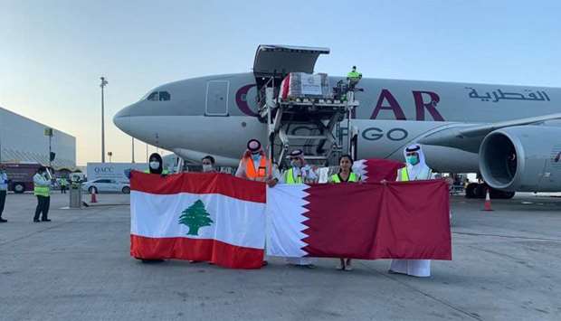 Qatari and Lebanese officials mark the occasion.rnrn