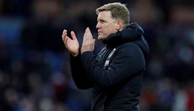 Bournemouth manager Eddie Howe became the most prominent Premier League figure so far to take what the Cherries described as a u201csignificantu201d pay cut. b(Reuters)