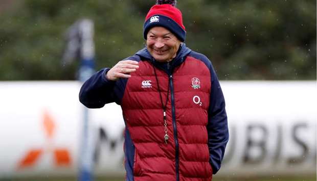 Eddie Jones, whose contract was set to expire in August 2021, had been in talks over a new deal since guiding England to the 2019 World Cup final. (Reuters)