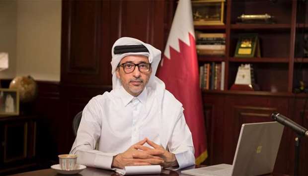 HE the Minister of Culture and Sports Salah bin Ghanem al-Ali