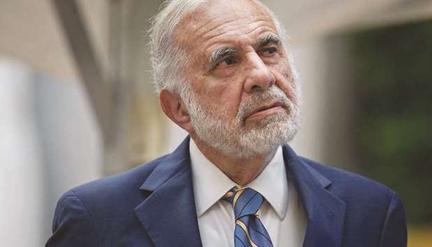 Icahn: New investment strategy.