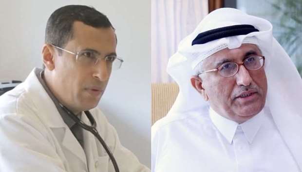 Dr Jamal Abdullah and Dr Ahmad al-Mulla