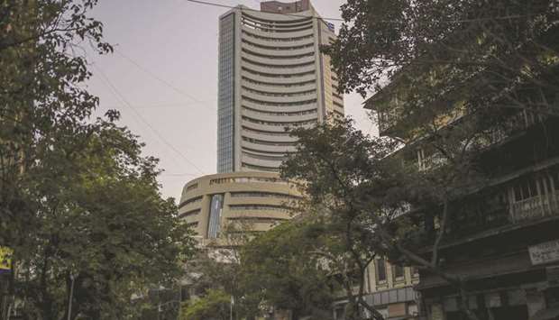 The Bombay Stock Exchange building in Mumbai. For now, India is suffering from capital flight, along with emerging markets everywhere. About $15bn left the countryu2019s stocks and bonds in March, the most in emerging Asia, according to data compiled by Bloomberg.
