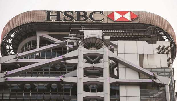 The HSBC Holdings headquarters building in the central district of Hong Kong. HSBCu2019s decision to scrap dividends has created an uproar among retail investors in Hong Kong who have banded together to push for an extraordinary general meeting to reverse the move.