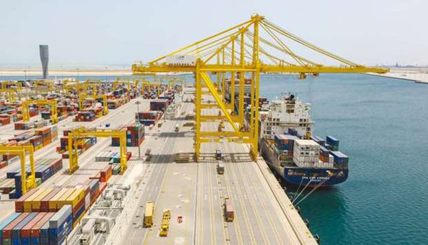 A file picture of Hamad Port.