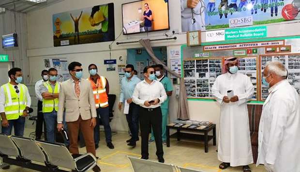 Ashghal conducts regular inspection tours at the workplace