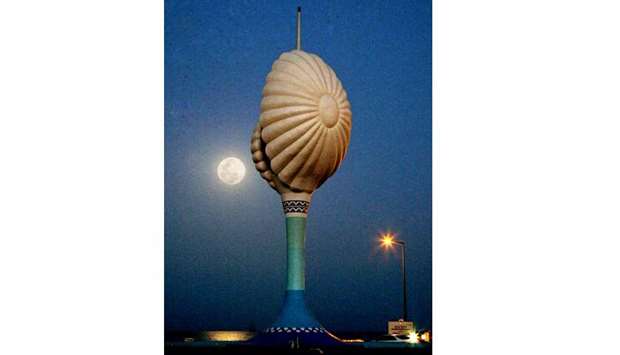 The biggest and brightest supermoon of the year was seen in Qatar on Tuesday night. Supermoons occur when the moon is within 90% of perigee -- which is its closest approach to Earth in orbit. The moon will appear brighter and bigger in the night sky. April's full moon, also known as the pink moon, happens to be the closest of the year. PICTURES: Jayan Orma and Shemeer Rasheed.