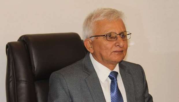 Dr. Narad Nath Bharadwaj, Ambassador of Nepal to Qatarrnrn