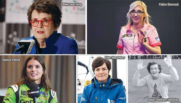 5 women trailblazers in sport.