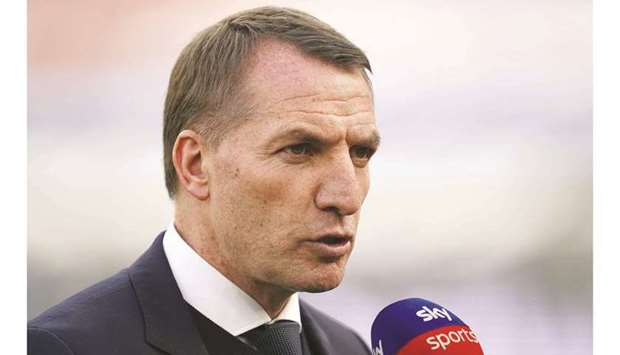 Leicester manager Brendan Rodgers