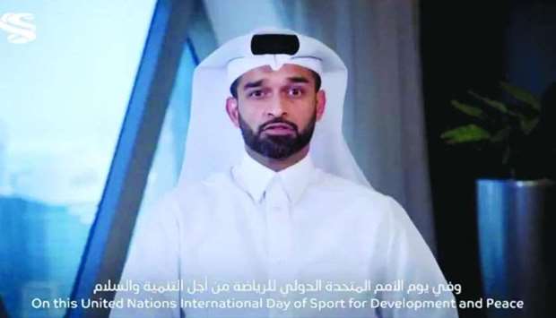 Al-Thawadi: Every day, somewhere on this planet, sport is changing our world for the better.