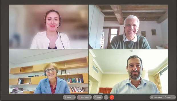 Participants of the webinar.