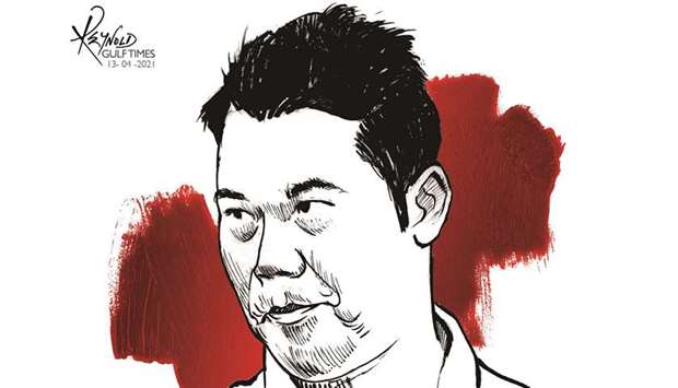 Hideki Matsuyama (Illustration by Reynold/Gulf Times)