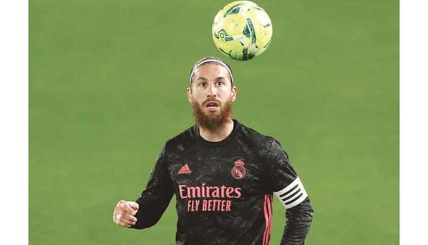 Real Madrid captain Sergio Ramos