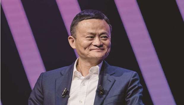 (File photo) Alibaba Group founder Jack Ma.