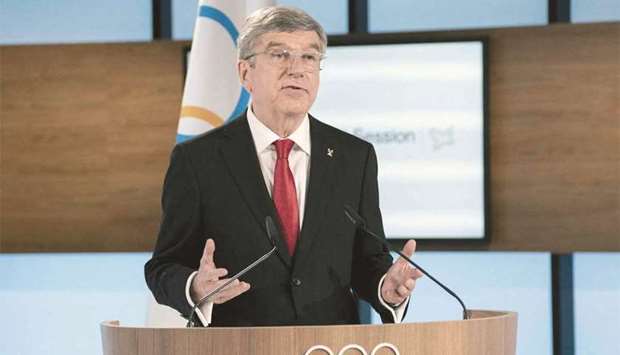 International Olympic Committee President Thomas Bach