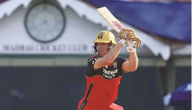 Royal Challengers Bangaloreu2019s AB de Villiers in action during the ongoing Indian Premier League. (IPL)