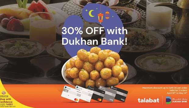 Through talabat, Dukhan Bank users will be able to shop across multiple verticals, such as food, groceries, pharmacies, and miscellaneous products.