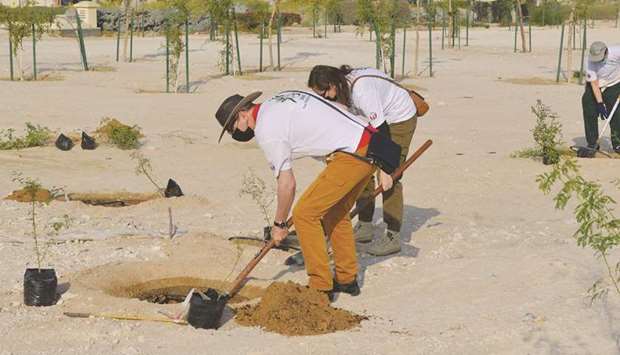 MISSION: Restoration with the community at Qatar Foundation.