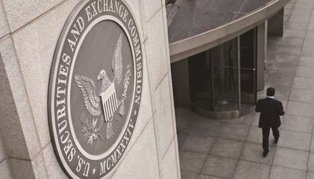 The US Securities and Exchange Commission headquarters in Washington, DC. The SEC officials are exploring how to increase transparency for the types of derivative bets that sank Archegos, the family office of billionaire trader Bill Hwang, according to people familiar with the matter.