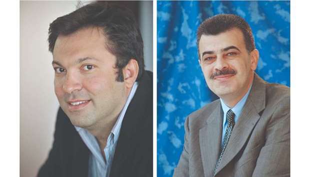 Dr Goran Petrovski, left, and Dr Khaled Qaraqe