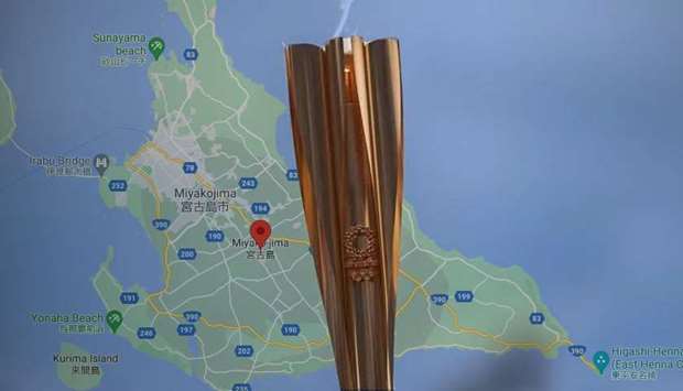 Olympic Torch relay on public roads cancelled in Okinawau2019s Miyakojima