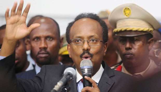 A former Somali leader accused his successor President Mohamed Abdullahi Mohamed of orchestrating an attack by soldiers on his home on Sunday as splits deepened over an extension of the incumbent's term in office. (Reuters)